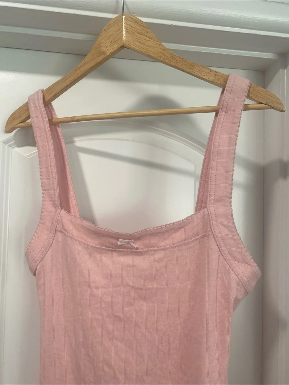 FREE PEOPLE End Game Pointelle Nightie in Pink. Size Small.
NWOT Retail: $60 - Picture 6 of 10